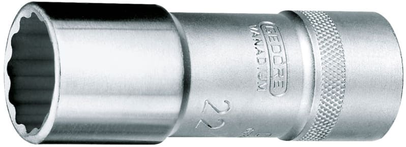 Pipe 1/2" 12-point long 17 mm (D 19 L 17)