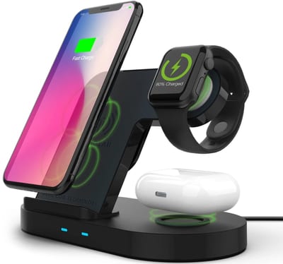 Naztech 3-in-1 Wireless Charging Dock