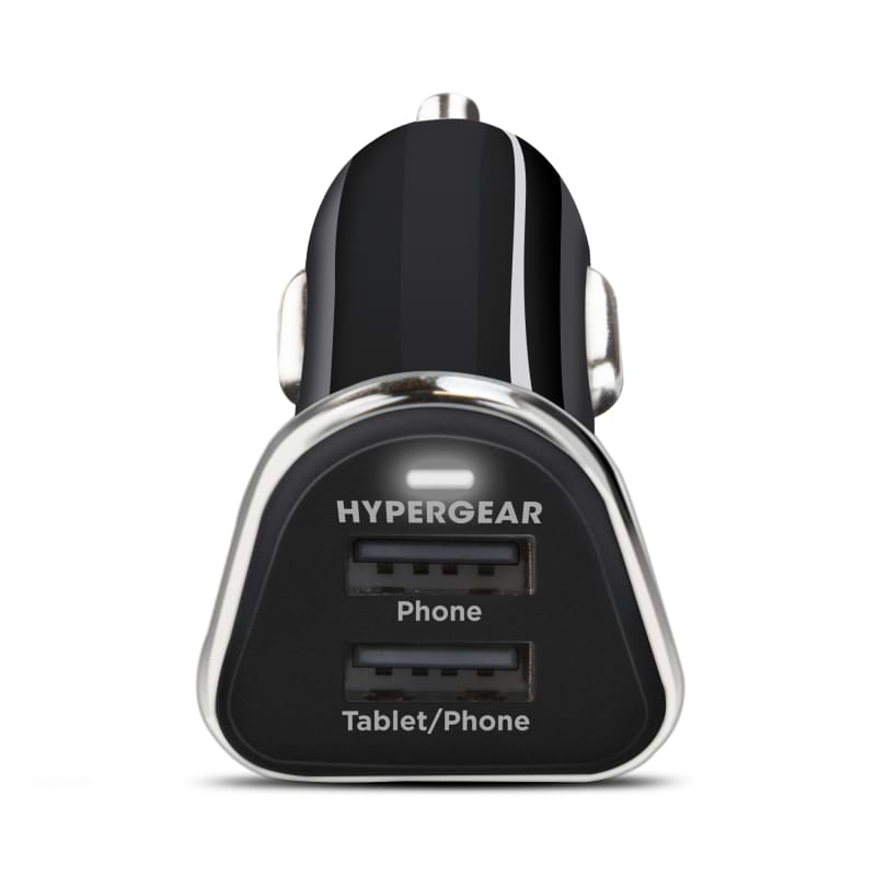 High-Power 17W Dual USB Car Charger (HPC14245)