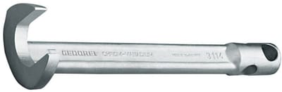 Gedore 3114 17 Crow-Foot Wrench 17 mm, 200 mm