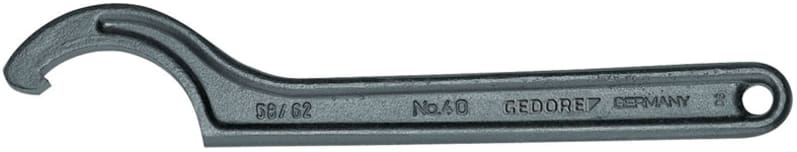 Gedore 40 40-42 Hook Wrench with Nose, 40-42 mm, 170 mm
