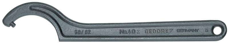 Gedore 40 Z 58-62 Pin-Type Hook Wrench 58-62 mm
