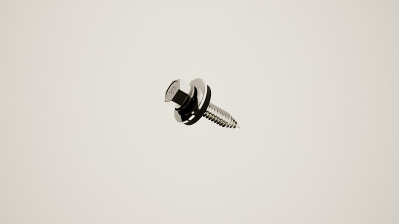 RAULI Screw Ejot 2,5X25 SS Black (11180)