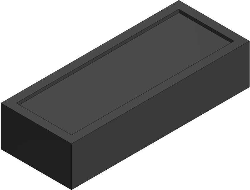 Rubber Block - Gravel ROOF - Valkpro+ (729627)