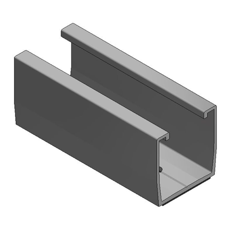 ALUMINIUM Trapezoidal Profile L=120mm + EPDM (7269120)