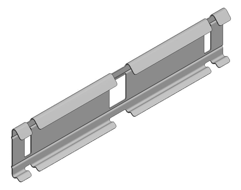 GALV Coupling Cable Basket H=60 CLIP-ON (760202)