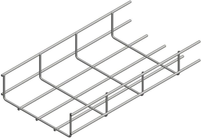 GALV Cable Basket B=150 H=60 L=3000mm (76010150603000)