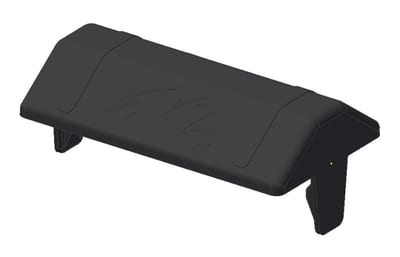 Plastic Cover Middle Clamp - Black