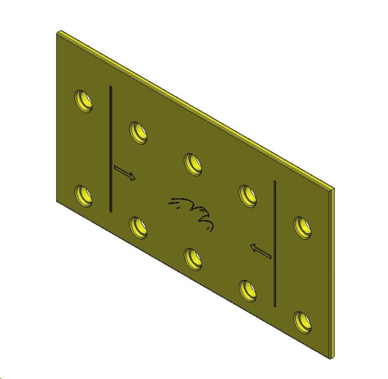 Plastic SHIM Strongline Heavy DUTY (739004)