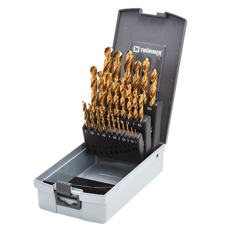 SET 1-13 W/0,5 Tincoated HSS BOR (1338TZ002)