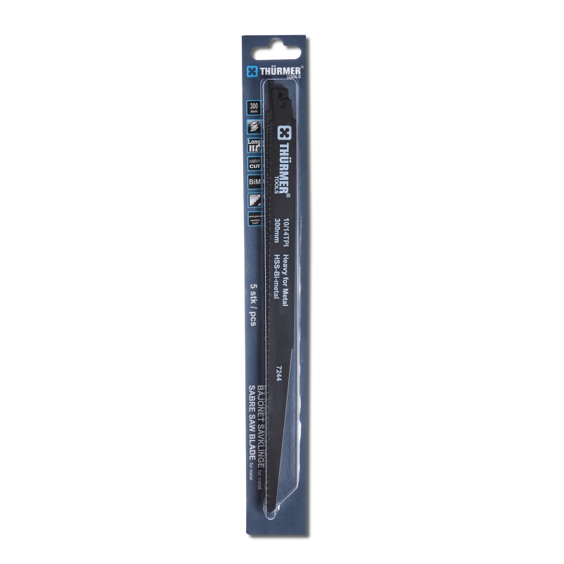 Reciprocating Saw Blade A5 TRE/Plastic/Metal 300 MM (7244)