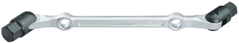 Gedore Double-Ended Hinged Socket Wrench 12 x 14 mm (6302680)