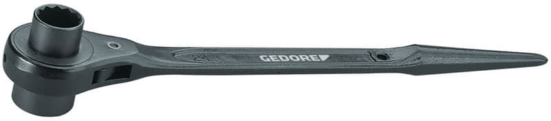 Gedore 29 19x22 Double-Ended Ratcheting Ring Spanner 19 x 22 mm