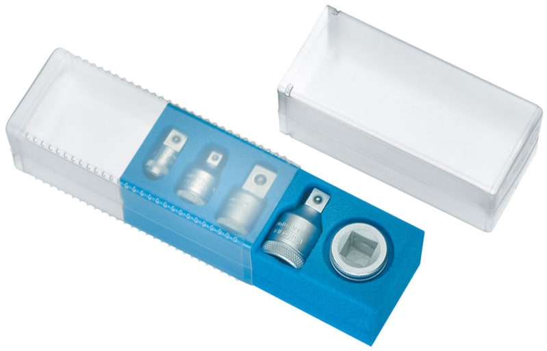 Adapter set 1/4" - 3/4", 5 pieces (S 2032-05)