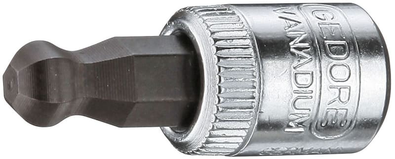 Allen ball pipe 1/4" ball 4 mm (IN 20 K 4)