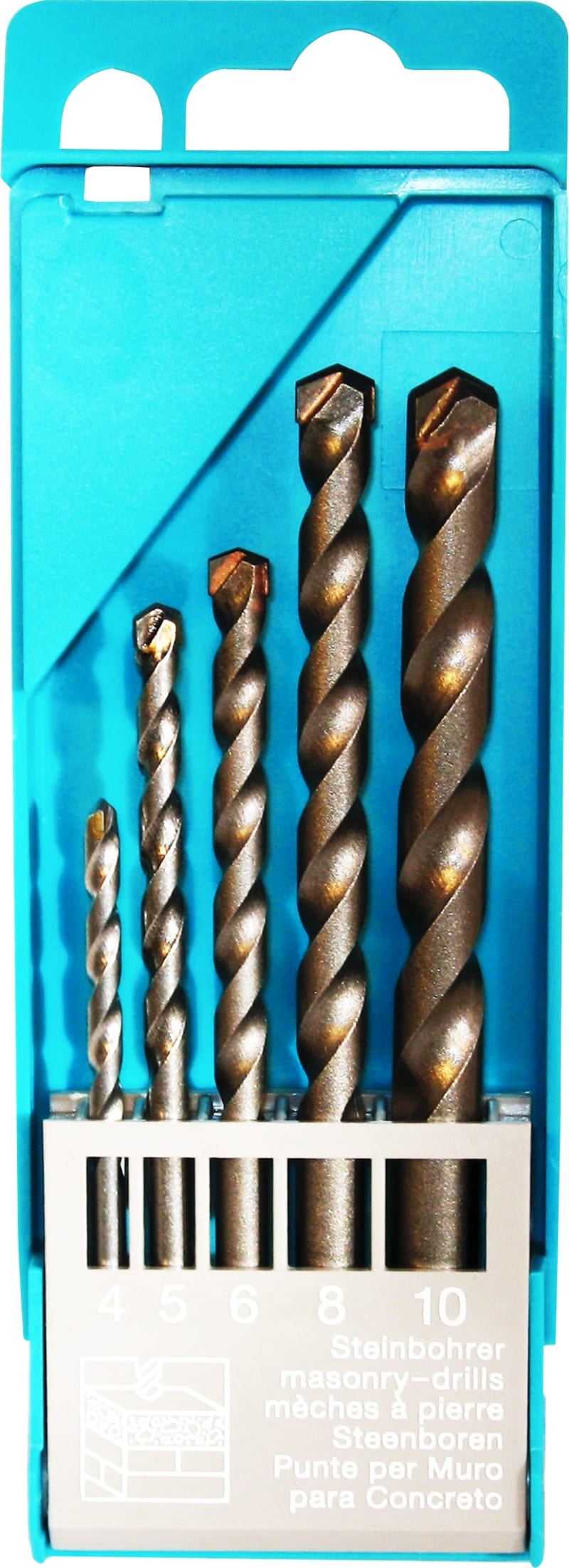 Masonry Drill SET4-5-6-8-10MM (5000Z003)
