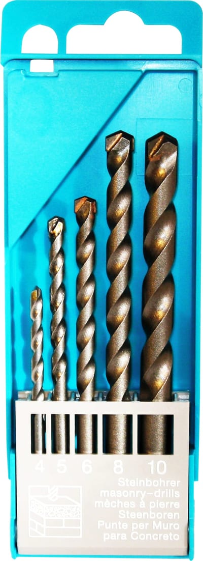 Masonry Drill SET4-5-6-8-10MM