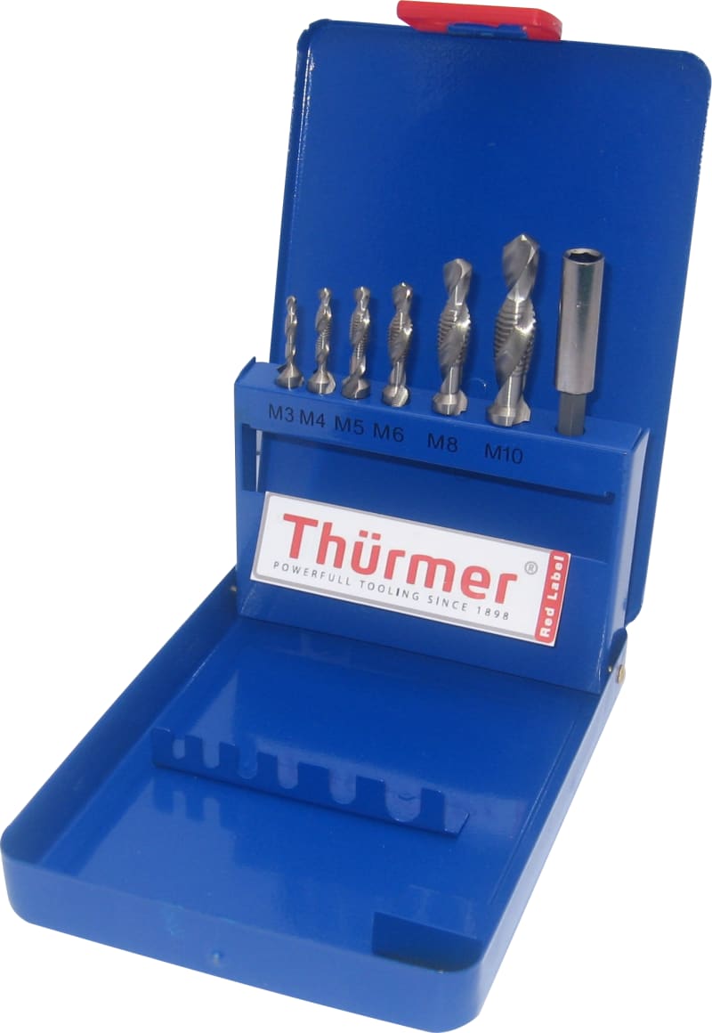 Tap drill with deburrer M3-M10 (0184Z001)