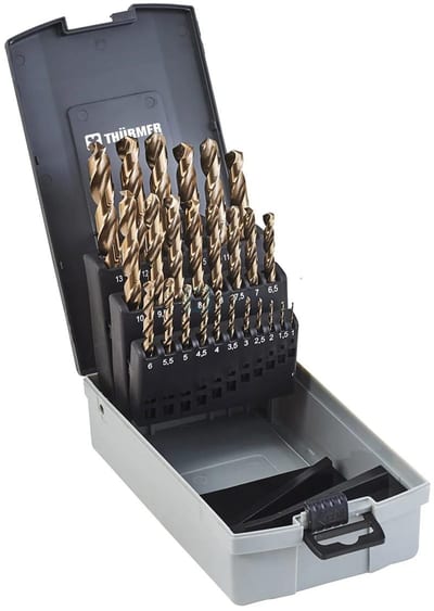 Drillset HSS-Cobolt 1-13 MM SIZE M/0,5 SP