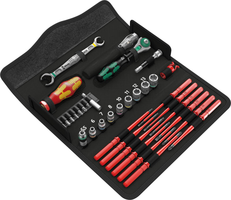 Wera Kraftform Kompakt W 1 Maintenance Tool Set, 35 Pieces (05135926001)