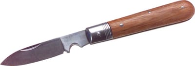 Cimco 2241 Folding Cable Knife with Wooden Handle