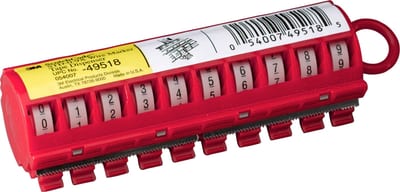3M ScotchCode STD-0/9 Wire Marker Dispenser Numbers 0-9