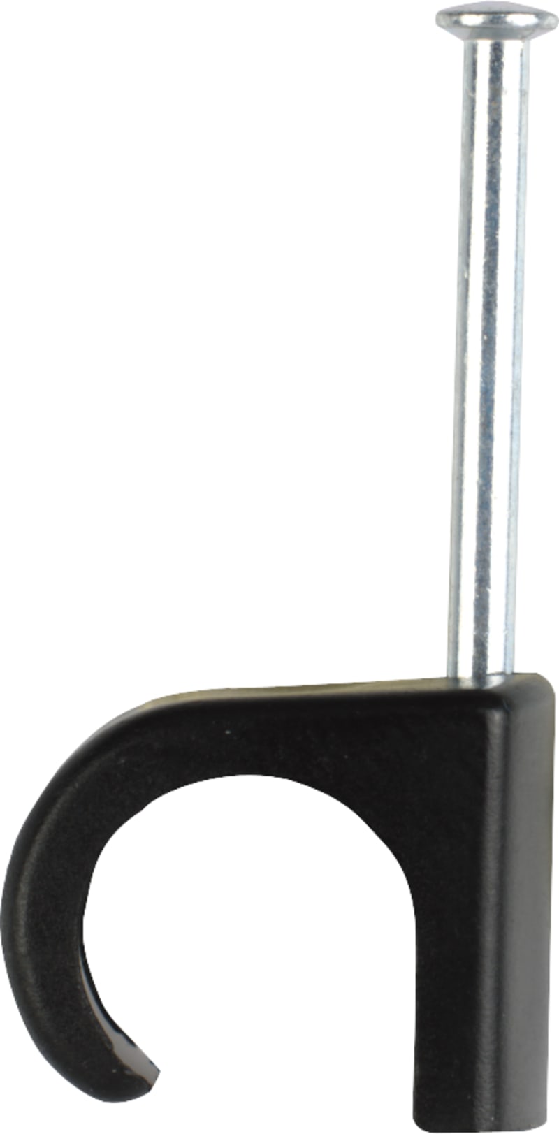 Clips Round M7-10 Black NAIL 25mm (2032043)
