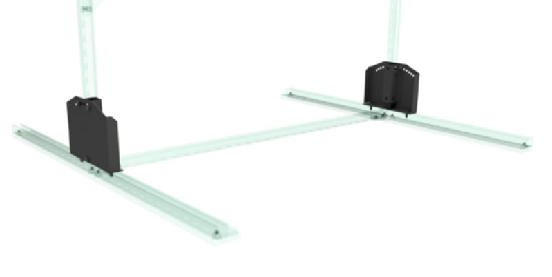 Vandervalk 760612 Sloped-Roof Adjustment Piece for Inverter Shelter