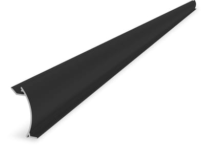 InsertionRail 2.0 Cover 30: 2.85 m Black
