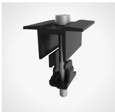 Solar Mid Clamp ECO, Black