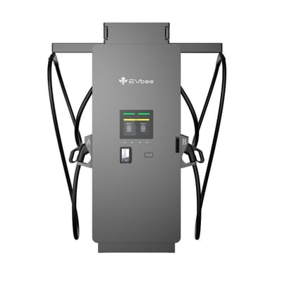 DC charger 280 kW, kortterm. 2 kabl.
