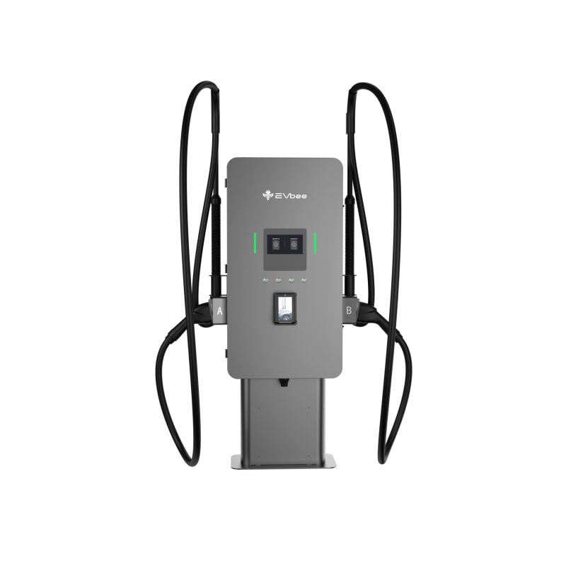 DC charger 60 kW kortterm.Dual charging cable (EVB-CE-DCT60-IM30)