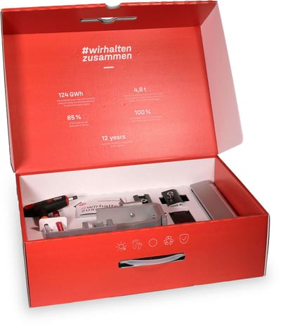 K2 Systems SingleRail Sample Box