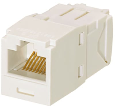 Mini-Com module CAT. 6 UTP white
