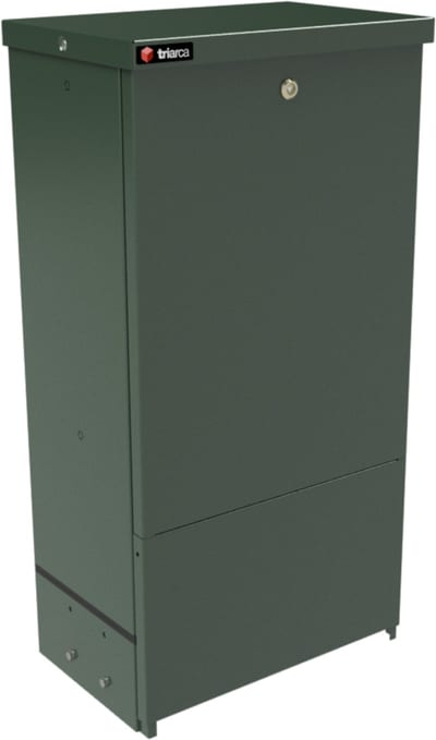 SCCA Meter Enclosure 350-240 HFC, green