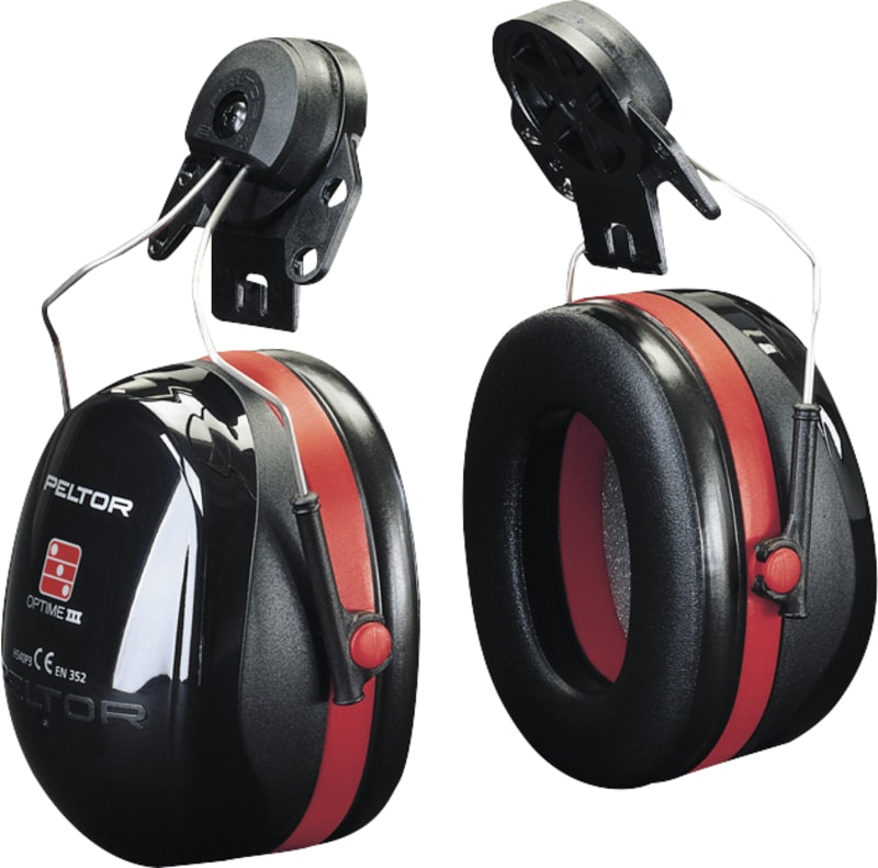 Peltor Optime III Helmet-Mounted Ear Muffs 3P3E (466100377)