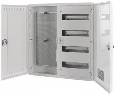 Residential Distribution Board 4-Row 110MM-10 circuits 3+N TN