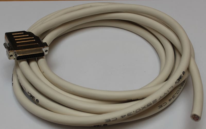 Connector SUB-D 25 POLE 3M Cable 60 UDG. (GVVZS3000-21A-260)