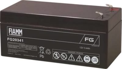FIAMM lead-acid battery 12V/3,4AH