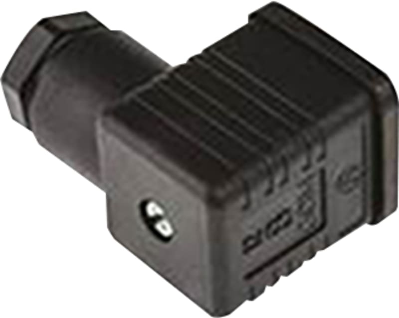 Solenoid Connector DIN 3 POLE W/O Light (DIN43650B)
