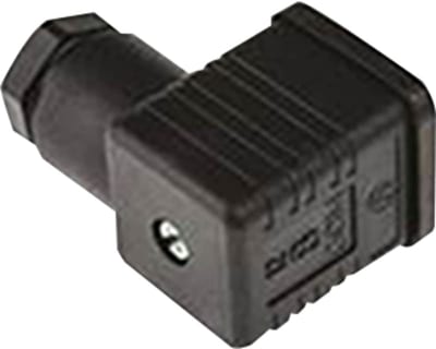 Solenoid Connector DIN 3 POLE W/O Light