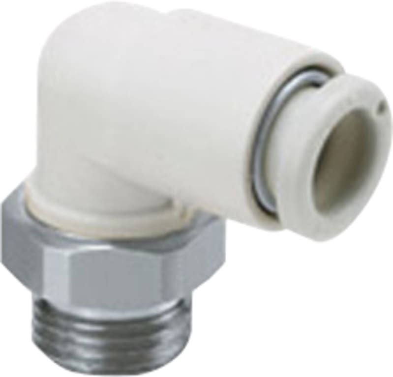 MALE Elbow 8mm 1/8" Brass+enp WITH SEAL (KQ2L08-01NS)