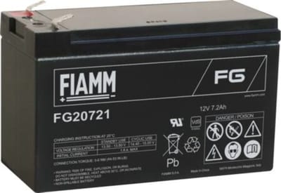 Fiamm Lead-Acid Battery 12V/7,2AH
