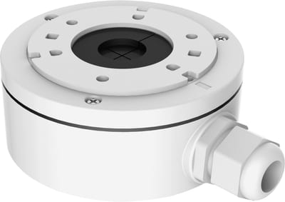Hikvision DS-1280ZJ-XS Junction Box for Dome Cameras, White Aluminium