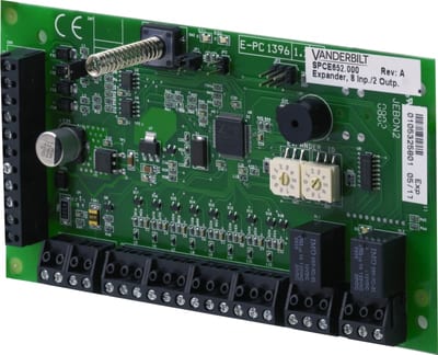 Vanderbilt SPC PCB Expansion Module 8 Zones / 2 Outputs