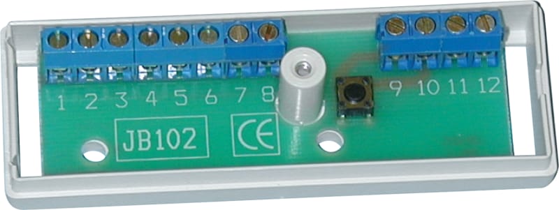 Junction BOX 12 POLE White WITH Sabotasje (KPD102)