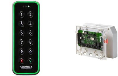 Vanderbilt SPCA210 + VR50 Card Reader with Keypad Kit