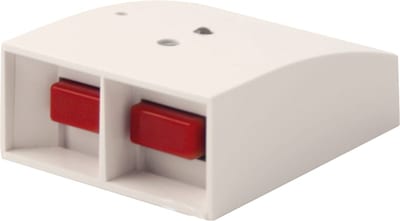 Vanderbilt ÖFK-105-M Hold-Up Push-Button Double Push 2 NC Outputs White 65x80x30 mm