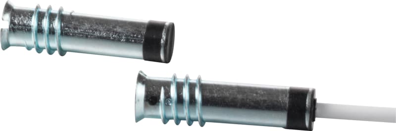 Vanderbilt MK-2700-6 High-Security Flush-Mount Magnetic Contact, 6 m Cable