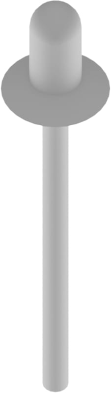 Pop Rivet Fixation Top Center Flashings (ART100389)